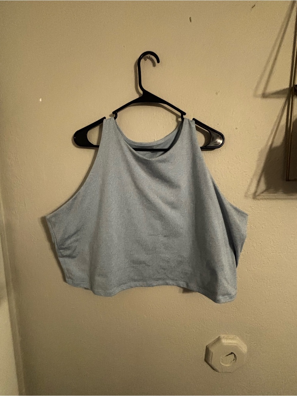 Old Navy Light Blue Women's Cropped Tank Top